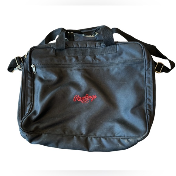 Rawlings Other - Vintage Navy Blue Rawlings Baseball MLB Men’s Laptop Bag Travel Bag MINTY